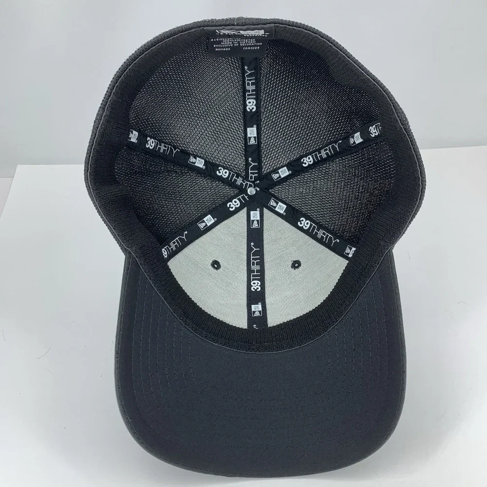 Kansas State Hat New Era 39THIRTY Large / XLarge Stretch Black Camo Baseball Cap